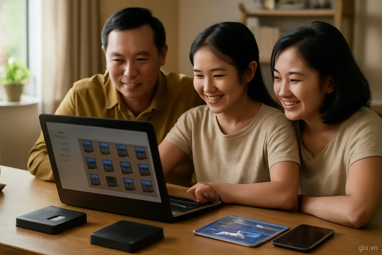 Sắp xếp ảnh để sau này tìm được