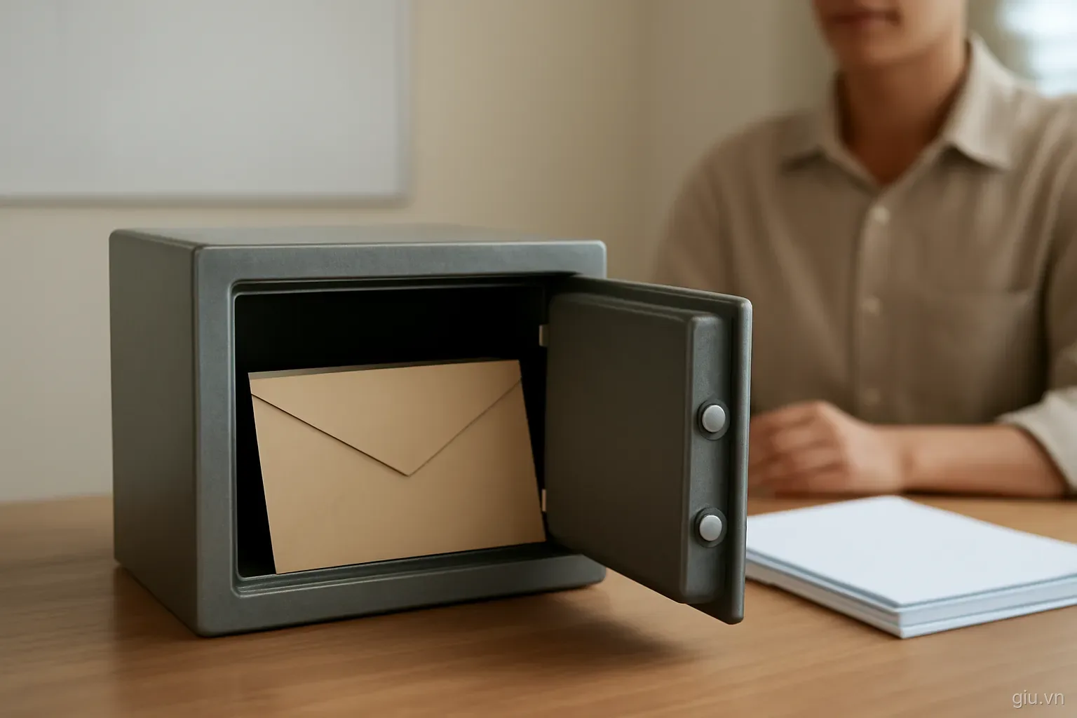Mật khẩu và quyền truy cập khi có việc